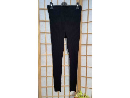 Žebrované legíny H&M vel.M