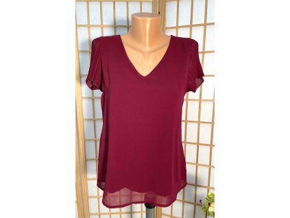 Halenka řasené rukávy vel. XS