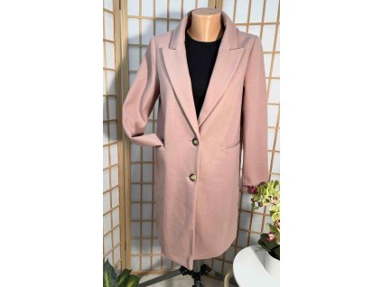 Starorůžový kabát PRIMARK vel.M