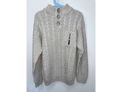 Svetr s knoflíky vel.164