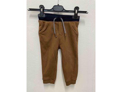 Hnědé tepláky vel.80