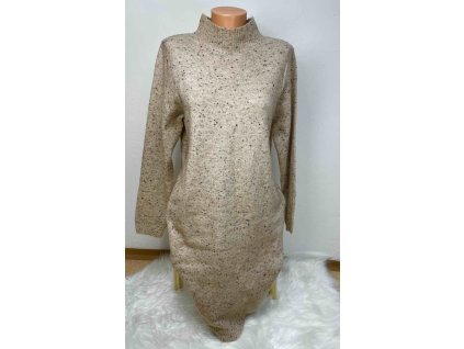 Svetrové šaty PAPAYA vel.M