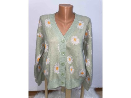 Svetr s květy vel.M