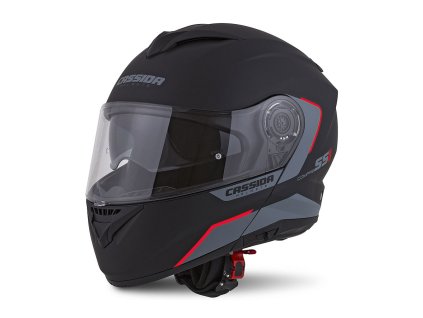 Cassida COMPRESS 2.0 black red (Velikost XXL)