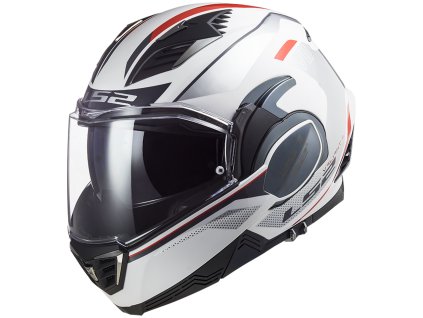 LS2 VALIANT II HUB white (Velikost 3XL)