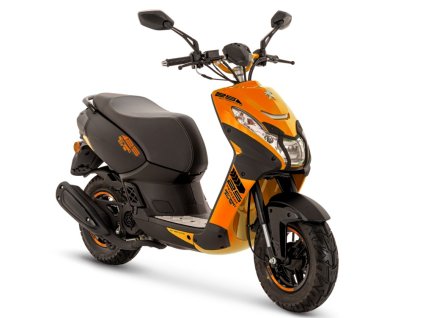 vyr 1341 peugeot streetzone 50 vitamine orange 3 4 exhaust hd