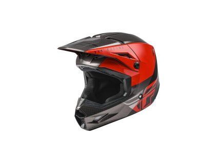 Fly KINETIC STRAIGHT red/black/grey (Velikost L)