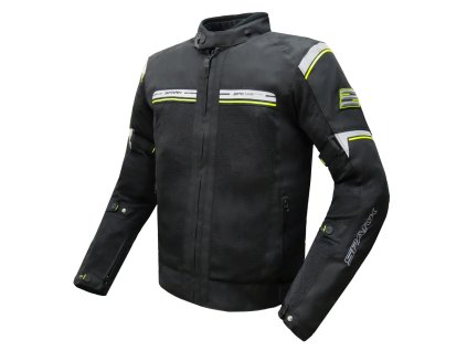 vyr 1603 panska textilni moto bunda spark breeze fluo