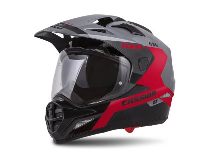 Cassida TOUR 1.1 grey/black/red (Velikost L)