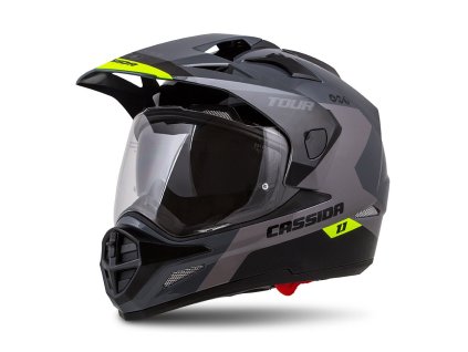 Cassida TOUR 1.1 black/grey/yellow (Velikost L)