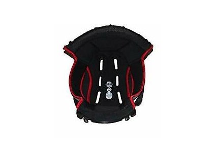 interier helmy nolan n87 black red l xl 2xl