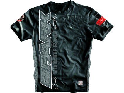 panske tricko spark s 005 cerne