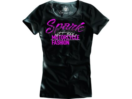 damske tricko spark d 004 cerne