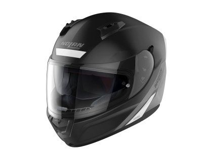 moto helma nolan n60 6 staple flat black 40