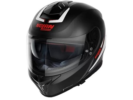 Nolan N80-8 STAPLE N-COM white (Velikost XL)