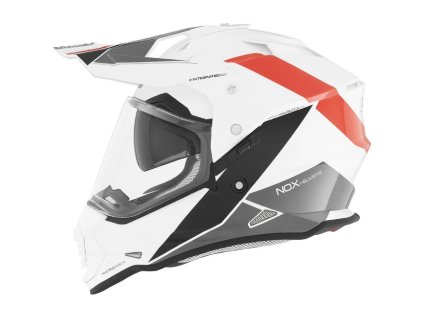 NOX N312 BLOCK red-white (Velikost L)