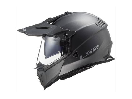 LS2 MX436 PIONEER EVO titanová matná (Velikost 3XL)