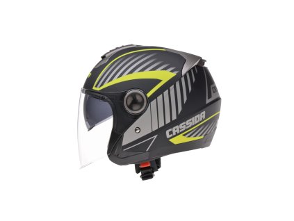Cassida MAGNUM yellow/black mat (Velikost XS)