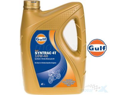 gulf synctrac 4t 10w 40 4l