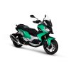 vyr 1470 XP400 Allure Aurora Satin Green 3 4 Exhaust BD