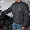 Textilní bunda SPARK AVENGER EVO BLACK (Barva Černá, Velikost M)