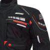 Textilní bunda SPARK AVENGER EVO BLACK (Barva Černá, Velikost M)