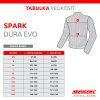Pánská textilní moto bunda SPARK DURA EVO, černá (Barva Černá, Velikost S)