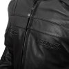 Pánská kožená moto bunda SPARK BRONO EVO II, černá (Barva Černá, Velikost M)