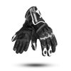 Pánské kožené moto rukavice SPARK VORTEX, grey (Barva Černá, Velikost M)