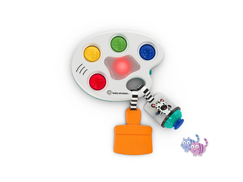 BABY EINSTEIN Hračka senzorická hudební Color Palette Popper 6-36m