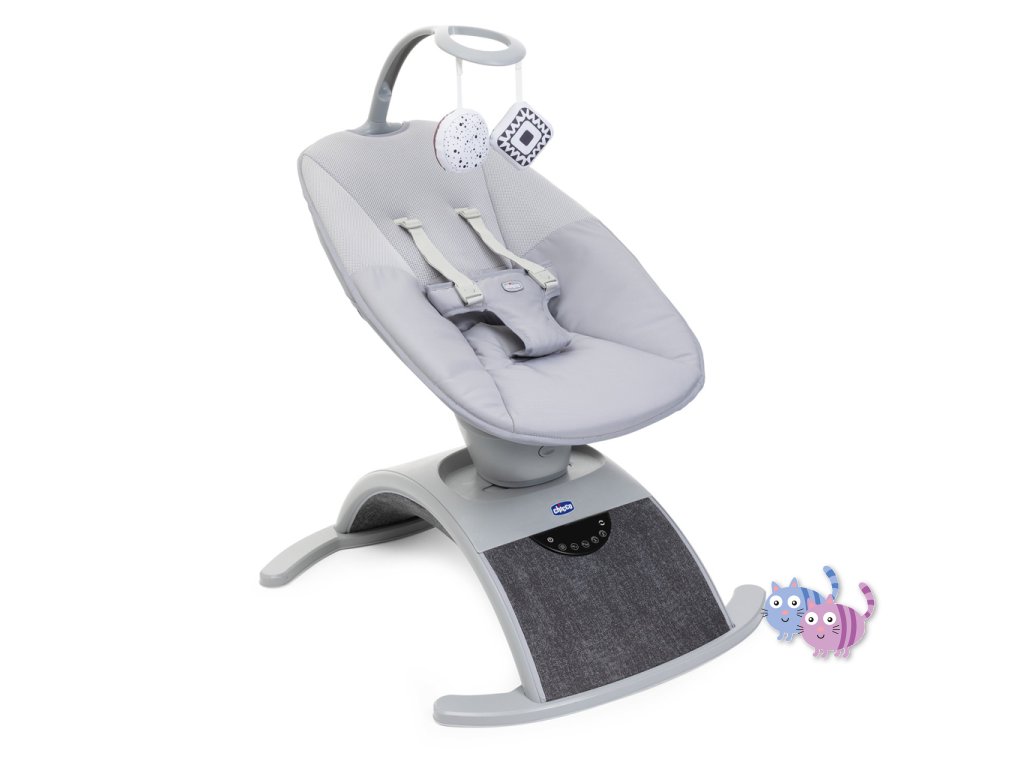 CHICCO Lehátko inteligentní multifunkční ComfyWave 8v1 0m+ do 9 kg