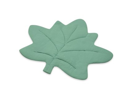 Mušelínová hrací deka New Baby Maple Leaf mint