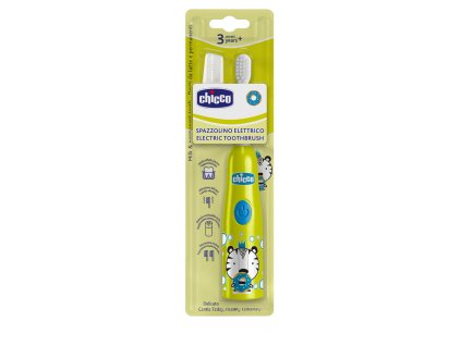 CHICCO Kartáček dětský elektrický Tiger 3r+