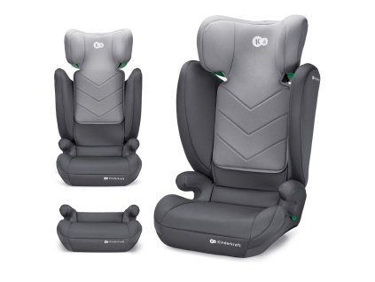 KINDERKRAFT Autosedačka i-Spark i-Size 100-150 cm Grey