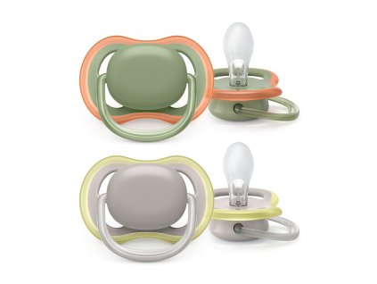 Philips AVENT Šidítko Ultra air neutral 6-18m, 2 ks