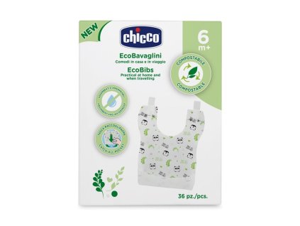 CHICCO Bryndáčky jednorázové kompostovatelné 36 ks