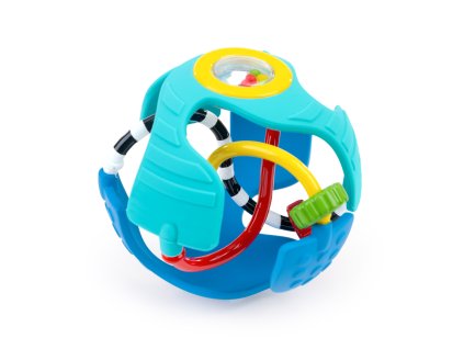 BABY EINSTEIN Hračka senzorický míč s kousátkem Rattle & Sense™ 3m+