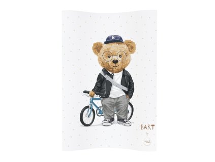 CEBA BABY Podložka přebalovací 2-hranná měkká (48x70) Cosy Fluffy Puffy Bart