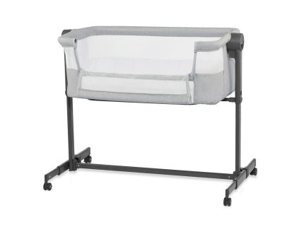 KINDERKRAFT Postýlka dětská polohovatelná Nestee Up2 Light Grey