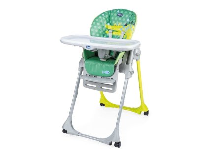 CHICCO Židlička jídelní Polly Easy - Crocodile
