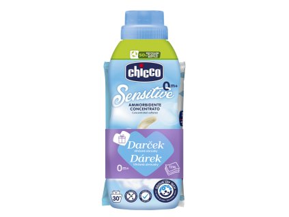 CHICCO Aviváž koncentrovaná Sladký Pudr 750ml + vlhčené ubrousky 72 ks zdarma