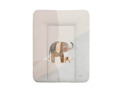 CEBA BABY Podložka přebalovací měkká (50x70) Basic Elephant Family