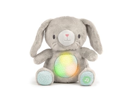 INGENUITY Hračka plyšová uklidňující s melodiemi zajíček Sylvi™ 0m+