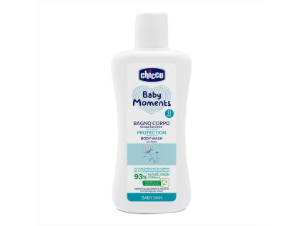 CHICCO Šampon na tělo Baby Moments Protection 93 % přírodních složek 200 ml