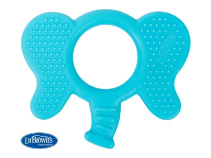 DR.BROWN'S Kousátko FlexeesFriends 3m+ modré