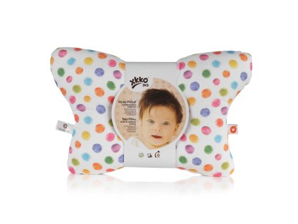 baby pillow xkko bmb watercolour polka dots pack m
