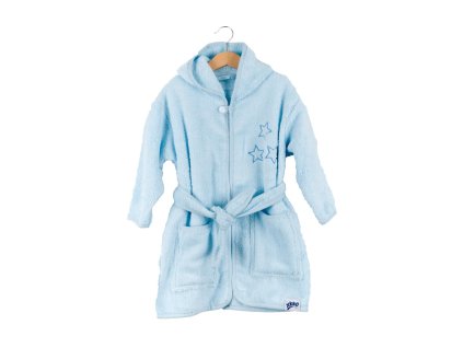xkko%20organic%20bathrobe%20baby%20blue%20stars m