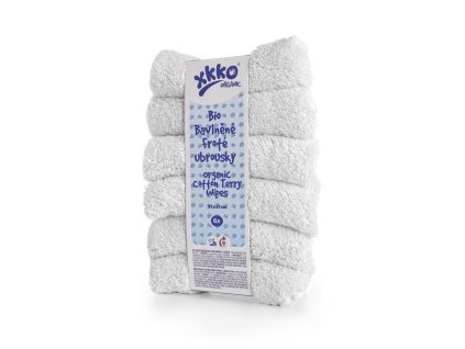 xkko organic wipes 21x21 white m