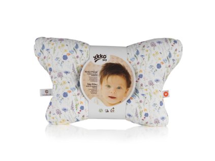 baby pillow xkko bmb blue wildflowers pack m
