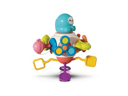 BABYONO Hračka senzorická Astronaut 18m+